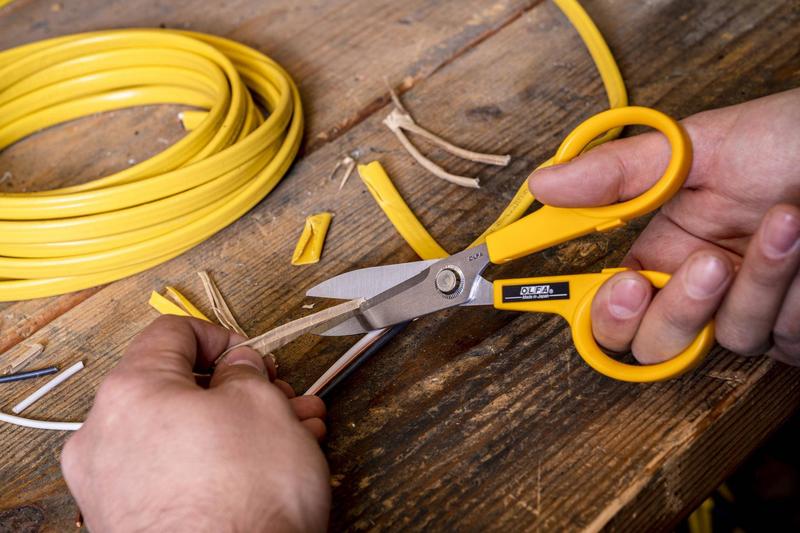 5-Inch SCS-1 Serrated-Edge Stainless Steel Scissors - OLFA.com