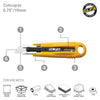 SK-4 Semi-Automatic Self-Retracting Safety Knife - OLFA.com