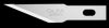 OLFA AK-4 Cushion Grip Designer Art Knife, Precision, Crafting, Artistry, transparent close up of blade