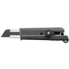 OLFA 25mm NH-1 Rubber Grip Ratchet-Lock Utility Knife with Ultra-Sharp Black Blades